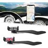 Heinmo - Supporto Per cellulare girevole a 360 gradi, da usare in auto (R50, R52, R53, rosso)