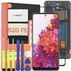 TGHongKy per Samsung Galaxy S20 Fe 4G/5G Schermo LCD S20 Fe Display Assemblea Sostituzione Schermo di Vetro Digitalizzatore con Strumenti di Riparazione(Nero con Cornice)