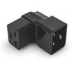 oniroview Adattatore di Alimentazione Tripolare Angolo IEC320 Presa C19 Maschio C20