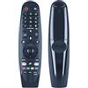 TCNOUMT Telecomando di ricambio adatto per LG Smart TV AN-MR18BA AN-MR19BA AN-MR400G AN-MR500G AN-MR500 AN-MR700 SP700 AN-MR650A AM-MR650A infrarossi (senza funzione vocale, senza funzione puntatore)