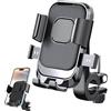 YUZHEDM Portacellulare Moto Manubrio, Porta Cellulare Scooter, Portatelefono da Bici, Supporto Telefono, Porta Telefono Corsa, Adatto a Moto, Biciclette, Passeggini, Tapis Roulant, Scooter