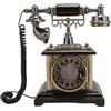 Denash Telefono fisso retrò antico ed elegante decorativo per il corridoio 'hotel domestico Telefono vintage per DTMF
