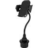 Macally MCUP2XL supporto portabicchiere per auto con collo di 20 cm flessibile e regolabile per iPhone, smartphone e telefono cellulare