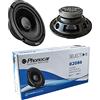 SELECTION 2 PHONOCAR SELECTION 02086 altoparlanti woofer 16,50 cm 165 mm 6,5 di diametro 70 watt rms 180 watt max impedenza 4 ohm 92 db spl auto nero, a coppia
