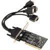 KALEA-INFORMATIQUE Scheda controller PCI a 4 porte RS422 RS485 con chipset Oxford OXPCI954. Protezione RS422 RS485 RSD 15KV