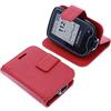 foto-kontor Borsa per Abbott Freestyle Libre 2 Book Style Copertina Rosso di Protezione