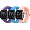 BDIG 3 PCS 20mm Cinturino per Amazfit GTS, Braccialetto di Ricambio Silicone Sportivo Cinturino per Amazfit GTR 42mm, Amazfit GTS 2, GTS 2 Mini, GTS 2e, GTS 3, Amazfit Bip, Bip Lite