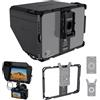 Accsoon iPad PowerCage mini 8,3 pollici compatibile con iPad Mini A17 Pro/Mini 6, funziona SeeMo Series per il monitoraggio sulla telecamera, con adattatore per piastra batteria NP-F