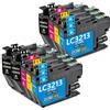 DOREINK LC3213 LC3211 Cartucce d'inchiostro Sostituzione Compatibili per Brother LC 3213 LC 3211 per Brother MFC-J491DW MFC-J497DW MFC-J890DW MFC-J895DW DCP-J572DW DCP-J772DW DCP-J774DW(9 Pacco)