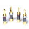 Ricable Custom BNH (Kit 4 pz) - Connettori Hi-Fi Banana BFA x Cavi di Potenza