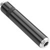 QIANRENON TRS 1/4 femmina a bloccaggio TRS 1/8 femmina audio simmetrico connettore TRS 6,35 mm Jack su Locking TRS 3,5 mm Jack Stereo Cuffie Adattatore Extender, per conversione da 1/4 1/8 porte