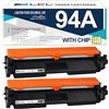 LCL Cartucce di Toner Compatibile 94A CF294A (2 Nero) Sostituzione per HP LaserJet Pro M118 M118dw LaserJet Pro MFP M148 M148dw M148fdw M148Fw M149 M149fdw