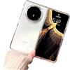 GIOPUEY Cover Compatibile con Honor Magic V5, Alta Trasparenza Custodia, Materiale PC Rigido Case，Nessun Ingiallimento, Nessuno Sbiadimento - Transparent