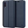 BEZ Cover per Samsung A50/ A30s, Custodia Compatibile per Samsung Galaxy A50/ A30s, Protettiva Portafoglio in Pelle con Porta Carta di Credito, Kick Stand, Chiusura Magnetica, Blu Navy