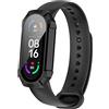 BBZ Mi Band 6 Custodia,Protettiva in TPU per Protezione dello Schermo Armatura compatibili con Mi Band 5,Mi Band 4