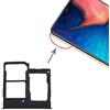 generale Carrello Vassoio NERO tray porta scheda nano Sim 1/2 +SLOT SLITTA Alloggio Memoria Micro Sd CARD compatibile per Samsung Galaxy A20E / A202F A202 (Nero)