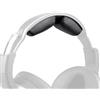 SOULWIT Archetto per Lightspeed Zulu (1/2/3/PFX)/Delta Zulu Cuffie Aviazione, Ricambio Imbottitura Cuffie Fascia Copri Headband - Nero