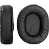 ACCOUTA Cuscinetti auricolari di ricambio Compatibile con Mpow H7 Bluetooth Cuffie Cuscinetti per cuffie con Forata Pelle proteica e Schiuma ad alta densità