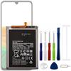 Vvsialeek Batteria di ricambio EB-BA536ABY per Galaxy A33 5G con kit di strumenti 0.