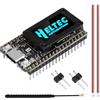 RUIZHI LoRa ESP32 V4 Moduli con Meshtastic, LoRa ESP32 V4 WiFi Bluetooth Module con 0.96″ OLED Display e 1262 Chip ESP32-S3R2 MCU 16M Flash Compatibile con Arduino Meshtastic LoRaWAN IoT