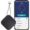 AUELEK Localizzatore Chiavi Key Finder, Trova Oggetti Bluetooth, Ricerca Anti-Smarrimento Bidirezionale, Utilizzato Per Telefoni Cellulari, Portafogli, Zaini, Animali