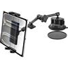 Dosvsi Supporto iPad Auto Ventosa, Supporto Tablet per Cruscotto/Parabrezza Auto【Forte Ventosa e Braccio Robusto】, Porta Tablet Camion per iPad Pro 12.9 Air Mini, iPad 10.9, Galaxy Tab, 4~13 Tablet