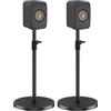 notiela Supporto per altoparlante regolabile in altezza (coppia) per altoparlante KEF LSX II con gestione dei cavi, robusto supporto audio surround per supporto KEF LSX II, portata fino a 13,6 kg