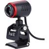 VBESTLIFE Webcam USB HD 16 MP con Microfono Integrato, Rotazione 360° e Regolazione Verticale 60°, Supporto da Scrivania e Morsetto per Monitor - Ideale per Videoconferenze, S