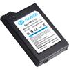 FUGASUN Batteria PSP-S110, 1200 mAh PSP-S110 Batteria di Ricambio per PSP3001/PSP3002/ PSP3003/PSP3004/PSP2001/PSP2002 /PSP2003/PSP2004