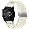 FiiMoo Cinturino Elastico Compatibile con Garmin Venu 3/Venu 2/Forerunner 265/Forerunner 965, 22mm Ricambio Cinturino, Cinturini in Nylon con Chiusura Magnetico per Garmin Vivoactive 4-Bianco