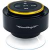 Xleader, Cassa Bluetooth Doccia, Cassa Impermeabile IPX7 Certificato, con Ventosa, Microfono integrato, Suono Cristallino e Bassi Ricco, 12 ore di Riproduzione, Regali elettronici ideali, Oro nero