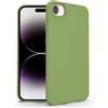 N NEWTOP Cover Compatibile per Apple iPhone 16E, Custodia TPU SOFT Gel Silicone Ultra Slim Sottile Flessibile Case Posteriore Protettiva Anti Urto Guscio Scocca Colorato Fina (Verde)