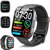 Cillso smartwatch uomo con funzione telefono, orologio fitness donna uomo con contapassi, 100+ modalità sportive