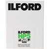 Ilford 1629172 - Pellicola HP5 Plus, 400 ASA, formato 4 x 5 (10,2 x 12,7 cm), 25 fogli