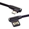 JSER Cavo dati micro-USB 5pin/micro-USB, angolo di 90 gradi a sinistra, USB 2.0