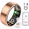 BLESYS Anello intelligente per donne e uomo, con monitoraggio della pressione sanguigna, monitoraggio del sonno e dell'attività, per iOS e Android (Taglia 12 68.0-69.0mm)