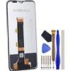 VEKIR Full LCD Screen for Nokia G22 Display Touch Digitizer Assembled Black Screen Replacement with Free Tool Kit