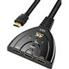 MDLSDE HDMI Switch 3 Porte Interruttore Selettore Splitter Manuale 3 Ingressi 1 Uscita HDMI Switcher Full HD Supportato con Cavo Ad Alta Velocità