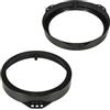 tomzz Audio 2839-005 Anelli per altoparlanti staffe adattatore compatibile con Opel Astra F G Calibra Omega B Vectra B Zafira A B porta anteriore per 165 millimetri altoparlanti DIN