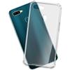 mtb more energy® Custodia Crystal Armor per Oppo A7, AX7 (6.2'') - Hard PC Back & Soft Silikon Bumper - Angoli rinforzati - Trasparente - TPU PC Case Cover