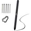 PCTC Galaxy Tab S4 S-Pen - Penna stilo compatibile con Samsung Galaxy Tab S4 EJ-PT830B T835 T837 S Pen con punte e piume (nero)
