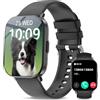Fitoncloud Smart Watch (rispondere/effettuare chiamate), orologio intelligente da 2 pollici per donne e uomini, oltre 120 modalità sportive, fitness tracker con pressione sanguigna/frequenza