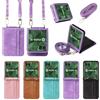 BellaCase Custodia Motorola Razr 50 Ultra [Custodia Portafoglio] [Cintura di Spalla] [Slot per Carte] [Caso Pratico] Compatibile con lo Smartphone Motorola Razr 50 Ultra(Viola)