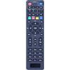 CLVIZCXOM Telecomando adatto per DIGIQUEST TLC Q10-Q20-Q30-TI9-ES_Voice-SKILLVOICE-XSD2.1
