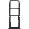 Generico Carrello Vassoio alloggio tray Compatibile con OPPO A54S CPH2273 porta scheda nano Sim1+ SIM 2 + SLOT SLITTA Alloggio Memoria Micro Sd CARD (Black)