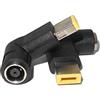 helpers lab Adattatore Punta 90 Gradi DC ad Angolo Retto 7,9 mm a Sottile Punta Quadrata Convertitor per Leonvo ThinkPad T440,X240 Dongle Laptop, Connettore di Alimentazione Standard 0B47046