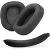 HTINDUSTRY G533 Cuscinetti auricolari di ricambio e Archetto di ricambio per Logitech G533 Cuffia Cuscinetti per cuffie con Tessuto resistente e memory foam