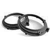Audioproject A327 - Anelli per altoparlanti autoradio per AUDI A4 B5 Avant 1994-2001 - 130mm 2 pezzi staffe adattatore altoparlante