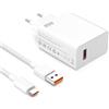 Ruilezyo 45W Caricatore Rapido per Xiaomi Xiaomi Redmi Note 14 14 Pro 13 12 11 5G, caricatore rapido USB Power Cellulare caricabatterie per Xiaomi 14T Poco X7 M7 M6 Pro Pad 7