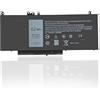 Exmate 6MT4T 7V69Y TXF9M 79VRK Batteria per Dell Latitude E5470 E5550 E5570（7.6V 62Wh）